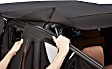54922-17 Trektop Glide FastBack  Soft Top - With Frame (Frame Included) Black twill