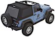 54922-35 Trektop Glide FastBack  Soft Top - With Frame (Frame Included) Black diamond