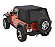 54922-74 Trektop Glide FastBack  Soft Top - Without Frame (Requires Factory Frame) Pebble Beige