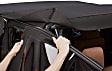 54923-17 Trektop Glide FastBack  Soft Top - With Frame (Frame Included) Black twill