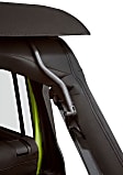 54923-17 Trektop Glide FastBack  Soft Top - With Frame (Frame Included) Black twill