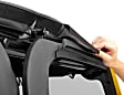 56820-35 Trektop Fastback Soft Top - With Frame (Frame Included) Black diamond
