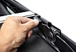 56820-35 Trektop Fastback Soft Top - With Frame (Frame Included) Black diamond