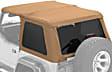 56820-37 Trektop Fastback Soft Top - With Frame (Frame Included) Spice