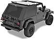 56821-35 Trektop Fastback Soft Top - With Frame (Frame Included) Black diamond