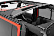 56853-17 Trektop Fastback Soft Top - With Frame (Frame Included) Black twill