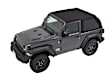 56862-17 Trektop Fastback Soft Top - With Frame (Frame Included) Black