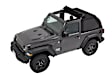 56862-17 Trektop Fastback Soft Top - With Frame (Frame Included) Black