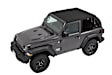 56862-17 Trektop Fastback Soft Top - With Frame (Frame Included) Black