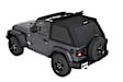 56862-35 Trektop Fastback Soft Top - With Frame (Frame Included) Black diamond