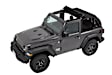 56862-35 Trektop Fastback Soft Top - With Frame (Frame Included) Black diamond