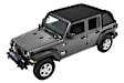 56863-17 Trektop Fastback Soft Top - With Frame (Frame Included) Black