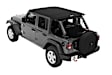 56863-35 Trektop Fastback Soft Top - With Frame (Frame Included) Black diamond
