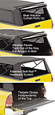 76304-35 Supertop II Soft Bed Covers for Trucks, Soft, Approx. 6 ft. 6 in. Bed