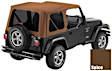 2002 Jeep Wrangler - Replace-A-Top, Soft Top, Spice, Without Frame (Requires Factory Frame), TJ Body; No Door Skins Included; For OEM Soft Top Hardware, Heavy Duty SailCloth