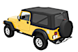 79140-35 Replace-A-Top Soft Top - Without Frame (Requires Factory Frame) Black diamond