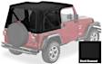 79141-35 Replace-A-Top Soft Top - Without Frame (Requires Factory Frame) Black diamond