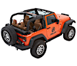 54422-35 Trektop NX Glide Series Soft Top - Black