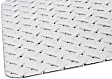 DZ1800 Mud Flaps, Diamond brite, Aluminum