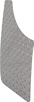 DZ1808 Mud Flaps, Diamond brite, Aluminum