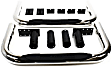 DZ3700303 Nerf Bars Polished Nerf Bars, Covers Cab Length - Set of 2 - Universal Nerf Bars