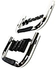 DZ3700303 Nerf Bars Polished Nerf Bars, Covers Cab Length - Set of 2 - Universal Nerf Bars