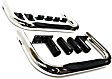 DZ3700303 Nerf Bars Polished Nerf Bars, Covers Cab Length - Set of 2 - Universal Nerf Bars