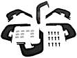 DZ16318 Running Board Mounting Kit - Powdercoated Textured Black, Steel, Direct Fit, Kit