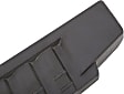 DZ16611 Molded Board Series Running Boards, Black Non-Powered Aluminum Set of 2, Mounting Brackets Sold Separately