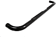 DZ372041 Ultrablack Series Nerf Bars Powdercoated Black, Covers Cab Length - Set of 2