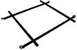 2021 Jeep Gladiator - Overaland Series Headache Rack, Textured Black, Sold individually