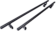 2020 GMC Canyon - Bed Rails, 74.0,  in. Bed, Mid Size, Powdercoated Textured Black, Aluminum, Set of 2