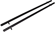 2019 GMC Sierra 3500 HD - Bed Rails, 78.8,  in. Bed, Fleetside, Powdercoated Textured Black, Aluminum, Set of 2
