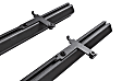 2019 GMC Sierra 3500 HD - Bed Rails, 78.8,  in. Bed, Fleetside, Powdercoated Textured Black, Aluminum, Set of 2