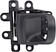 Front, Passenger Side Interior Door Handle, Textured Black, Without Door Lock Hole, 4 Cyl., 2.0L Engine