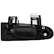 Front, Driver Side Smooth Black Exterior Door Handle, With Key Hole