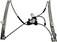 Front, Passenger Side Power Window Regulator, With Motor
