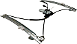 Front, Passenger Side Power Window Regulator, With Motor