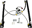 Front, Driver Side Power Window Regulator, With Motor