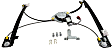 Front, Driver Side Power Window Regulator, With Motor