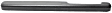Accu Form 16-63R Arm Rest - Black - 17 Inch
