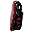 2001-2003 Dodge Grand Caravan - Passenger Side Tail Light, without Bulb, Halogen, Clear and Red Lens