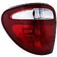 2003 Dodge Grand Caravan Base - Driver Side Halogen Tail Light, Without bulb(s), OE Replacement