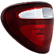 2003 Dodge Grand Caravan Base - Driver Side Halogen Tail Light, Without bulb(s), OE Replacement