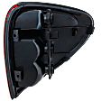 2003 Dodge Grand Caravan Base - Driver Side Halogen Tail Light, Without bulb(s), OE Replacement