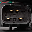2004-2007 Chrysler Town & Country - Driver Side Tail Light, with Bulb, Halogen, Clear and Red Lens