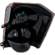 Driver Side Tail Light, with Bulb, Halogen, Clear and Red Lens