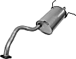 DA40807 Rear Muffler, Natural