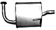 DA41517 Rear Muffler, Natural