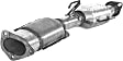 1998 Ford Explorer - Center Catalytic Converter, 6 Cyl CARB and Federal EPA Standards, 50-state Legal, Eng Vin: X, Efn: Wfmxt04.02Dc, Emission Std: TLEV, Vehicle Class: Ldt2, Efn: Wfmxt04.0Caa, Emission Std: Tier1, Exact Fit Series